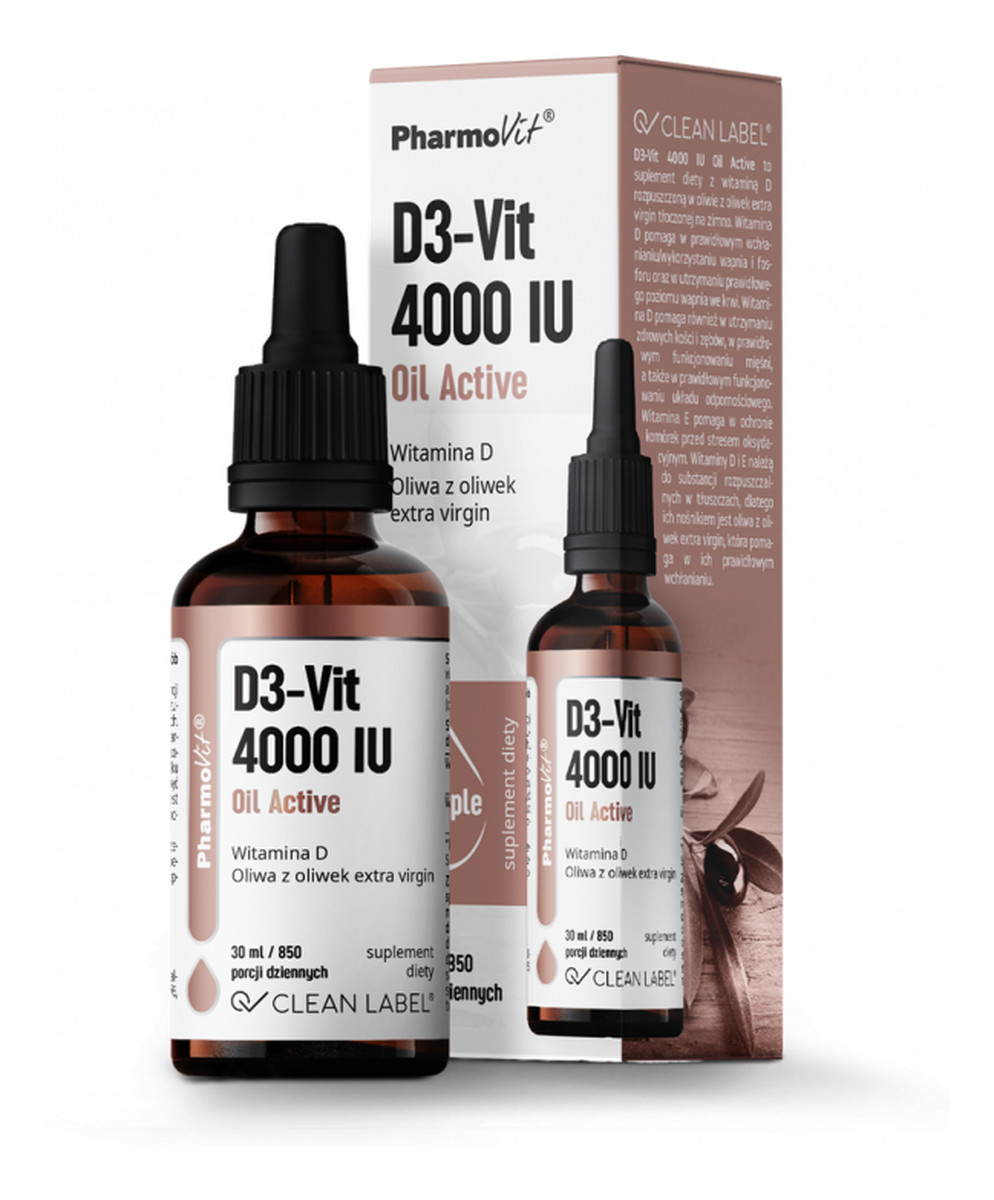 D3-Vit 4000 IU suplement diety w kroplach