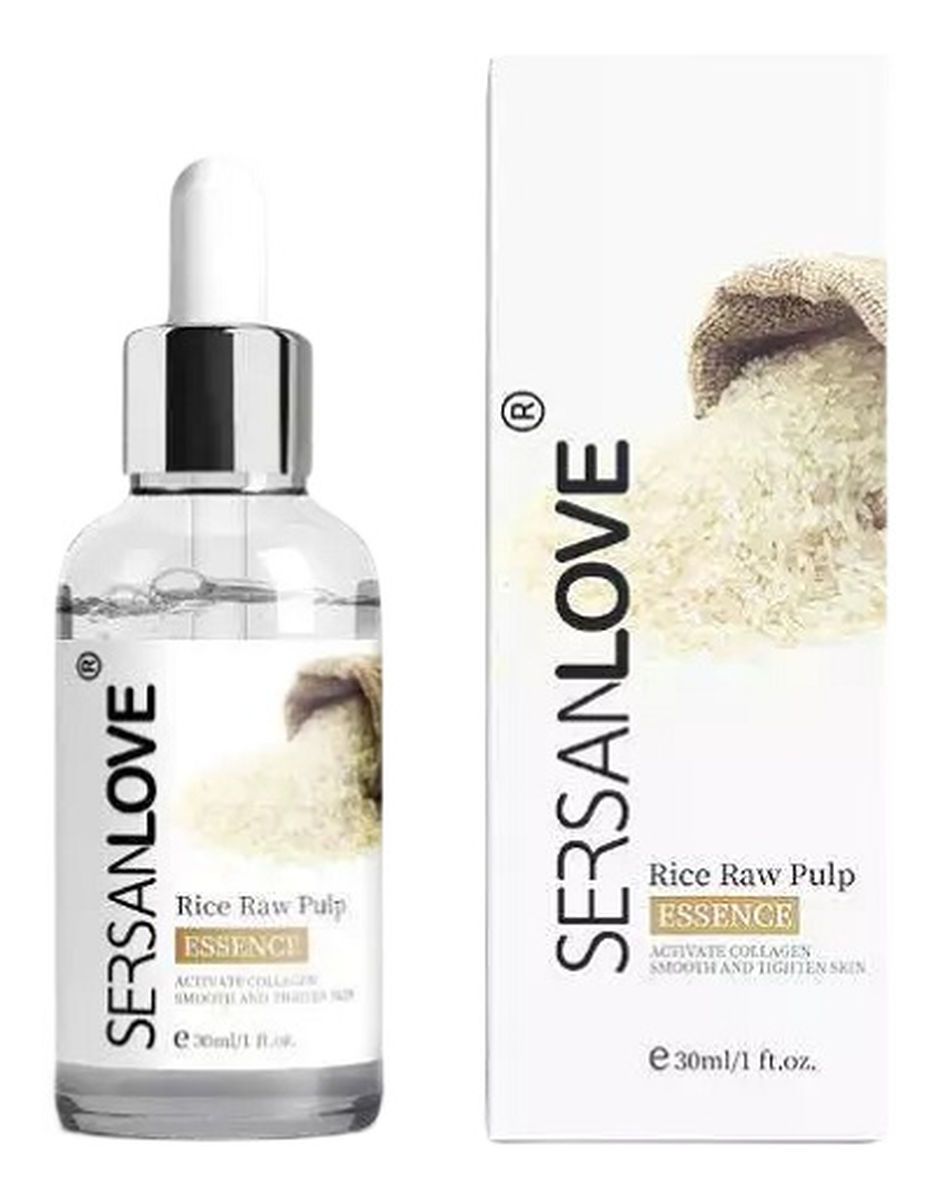 Serum przeciwstarzeniowe z ekstraktem z ryżu i kwasem hialuronowym