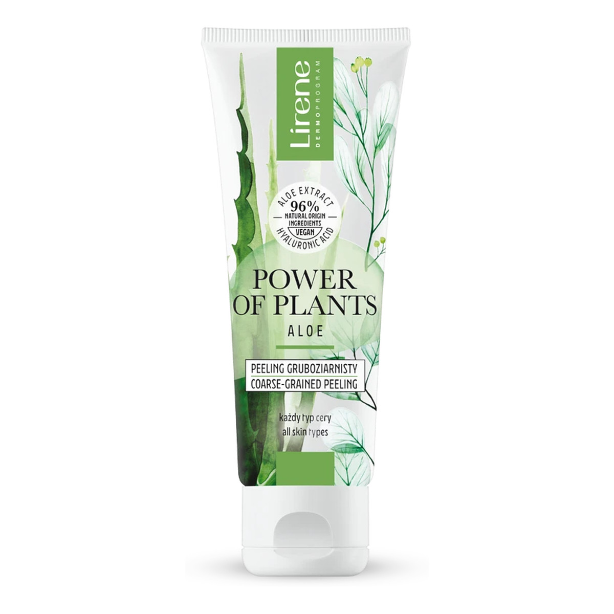 Lirene Power of Plants Peeling gruboziarnisty Aloes 75ml