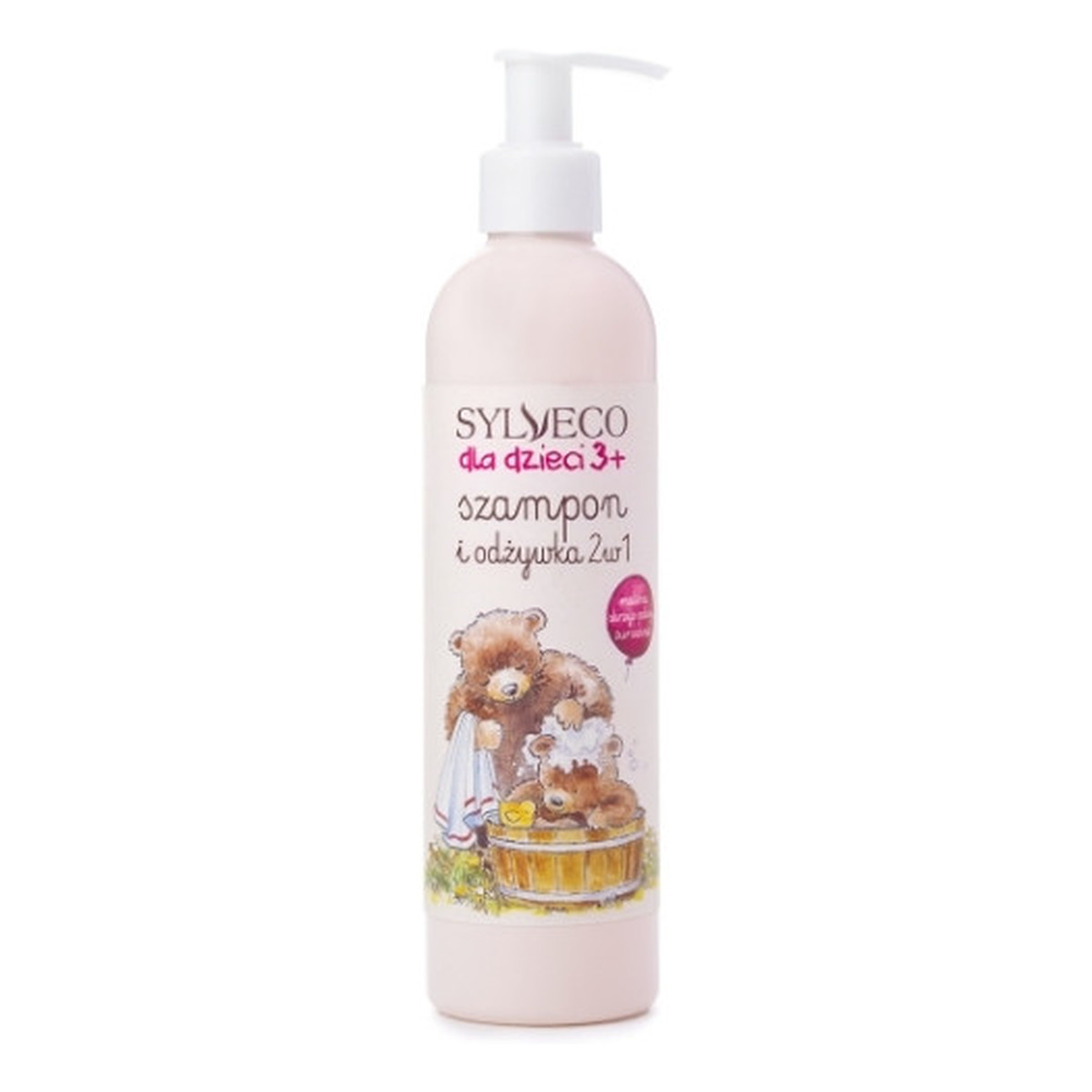 Sylveco Dla Dzieci 3+ Szampon i odżywka do włosów 2w1 300ml