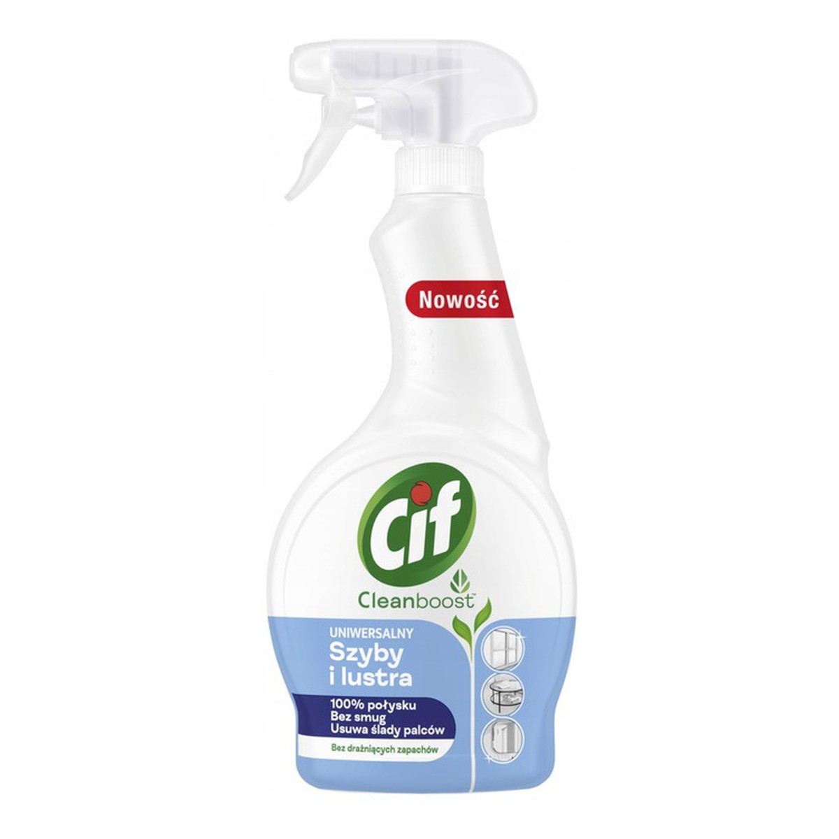 Unilever Cif cleanboost uniwersalny płyn do szyb i luster 500ml
