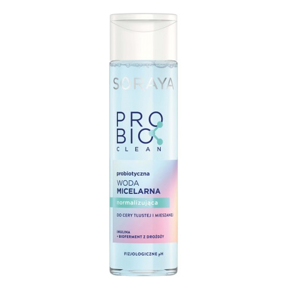 Soraya Probio Clean Probiotyczna woda micelarna normalizująca do cery tłustej i mieszanej 250ml