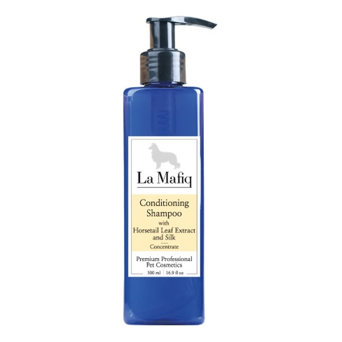 La Mafiq Conditioning Shampoo szampon dla zwierząt odżywiający z ekstraktem z liści skrzypu polnego i jedwabiu 500ml