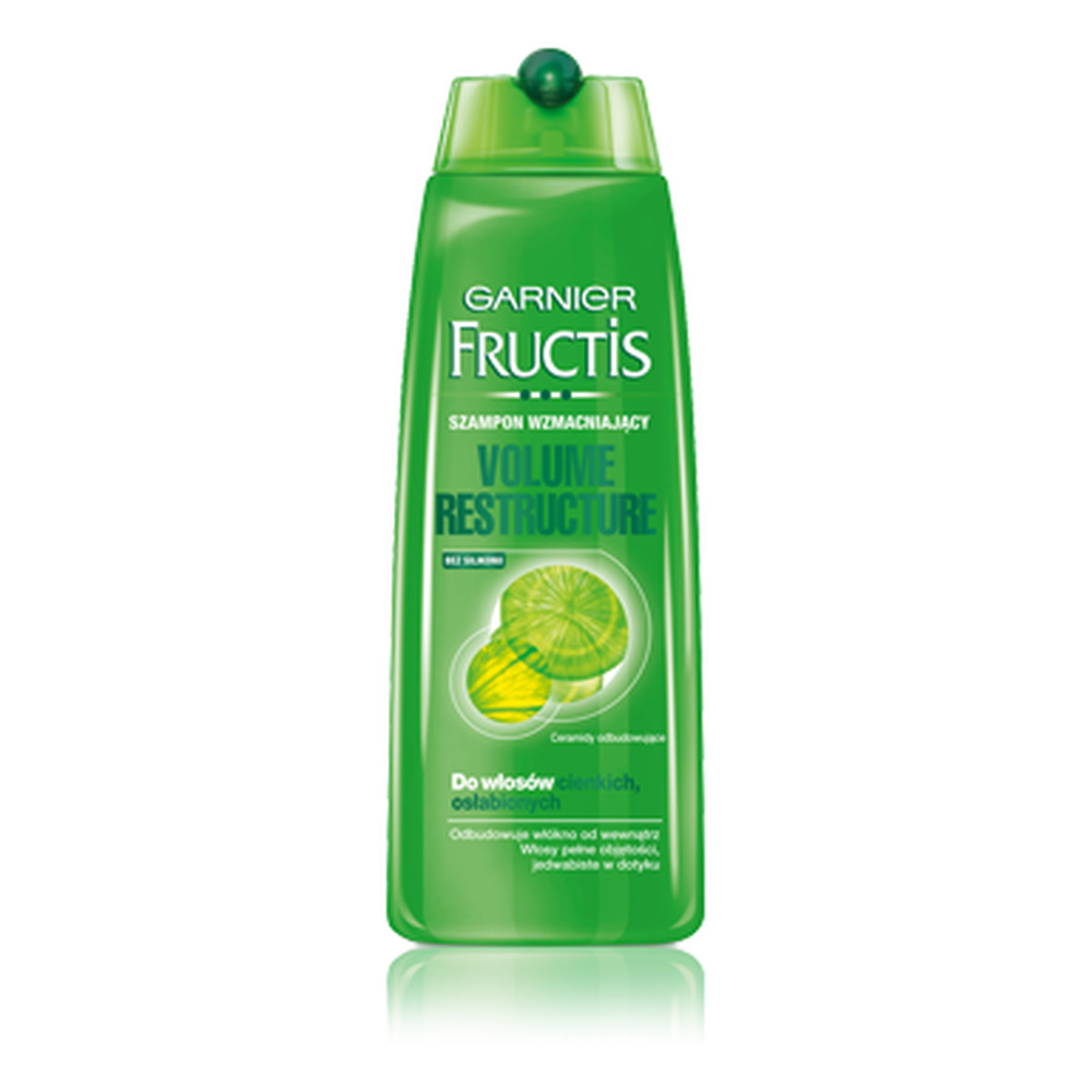 Garnier Volume Restructure Fructis Szampon Do Włosów Cienkich i Pozbawionych Objętości 400ml