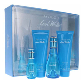 Zestaw woda toaletowa spray 50ml + balsam do ciała 75ml + żel pod prysznic 75ml + woda toaletowa spray 15ml