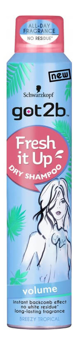 szampon suchy do włosów zwiększający objętość Volume