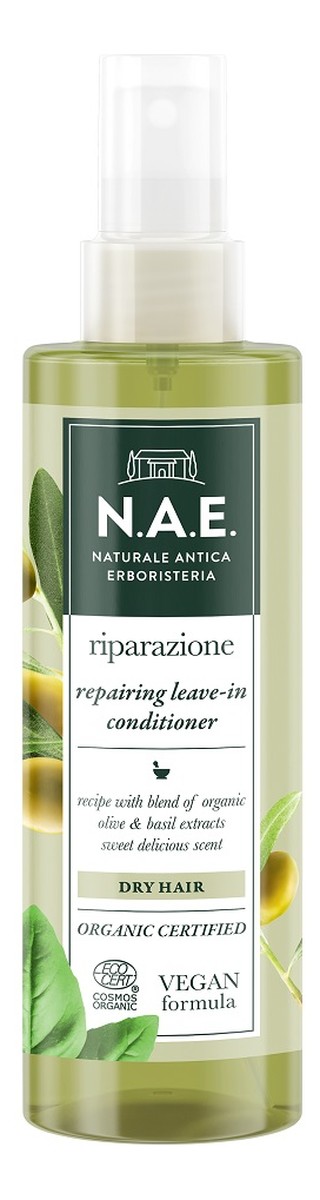 Riparazione Repairing Leave-in Conditioner Eegenerująca odżywka bez spłukiwania do włosów suchych