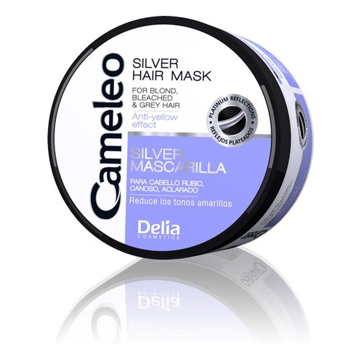 Cameleo Silver Hair Maska anty-żółty efekt do blond i rozjaśnianych włosów 200ml