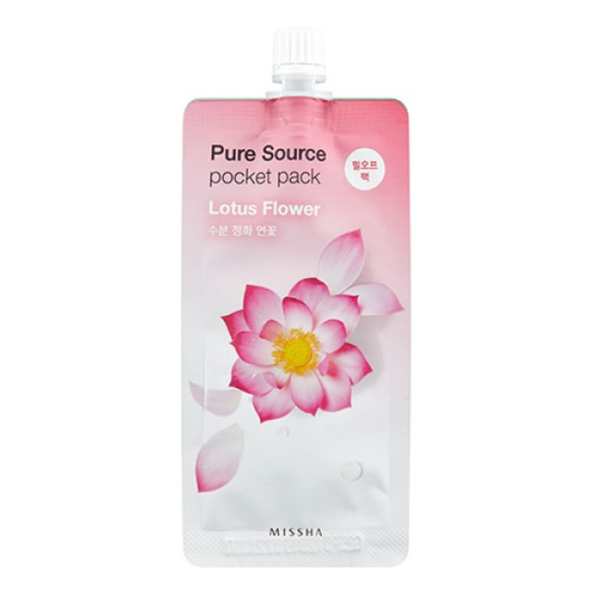 Missha Pure Source Pocket Pack Lotus Flower Maseczka do twarzy na noc 10ml