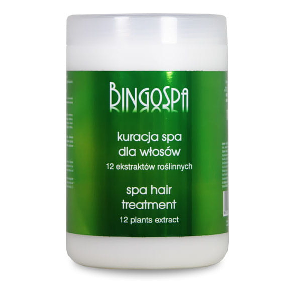 BingoSpa Professional Kuracja SPA dla włosów 12 Ekstraktów Roślinnych 1000g
