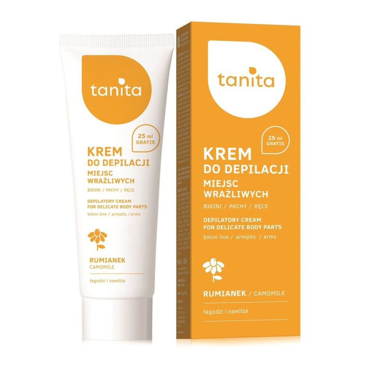 Tanita Krem Do Depilacji Miejsc Wrażliwych 125ml