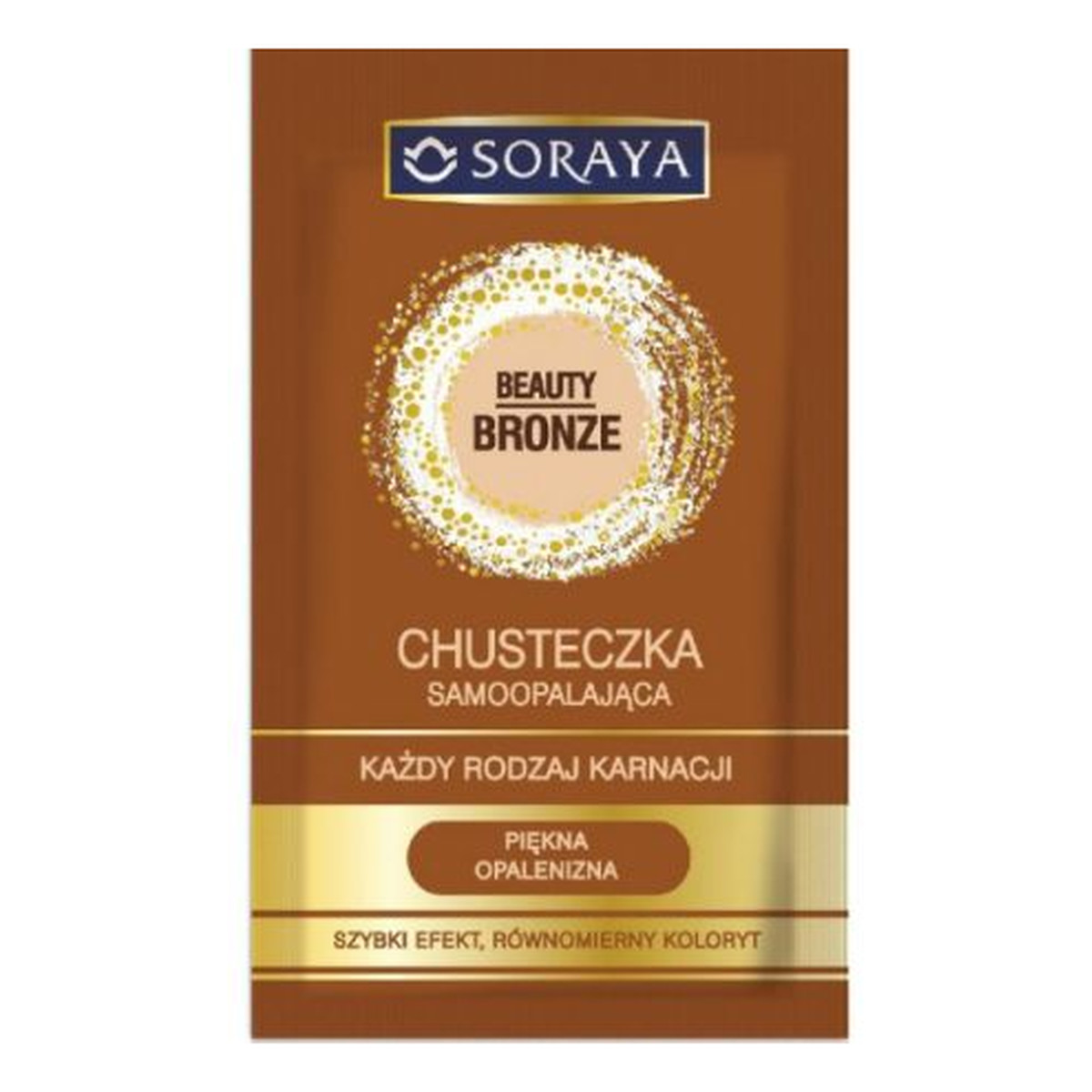 Soraya Beauty Bronze Samoopalacz w chusteczce do każdej karnacji 1 szt