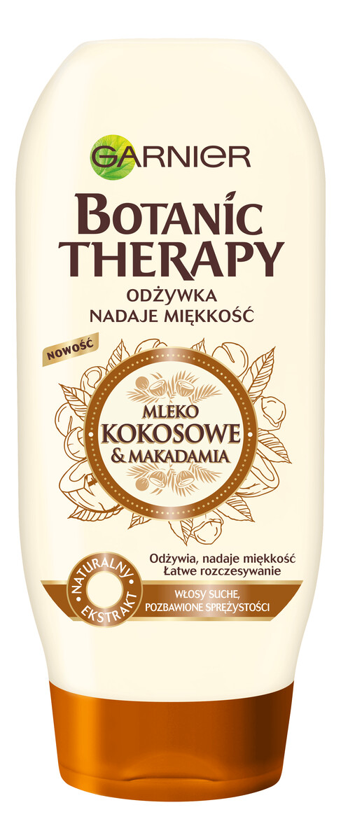 Mleko kokosowe & Makadamia odżywka do włosów suchych, szorstkich, pozbawionych sprężystości