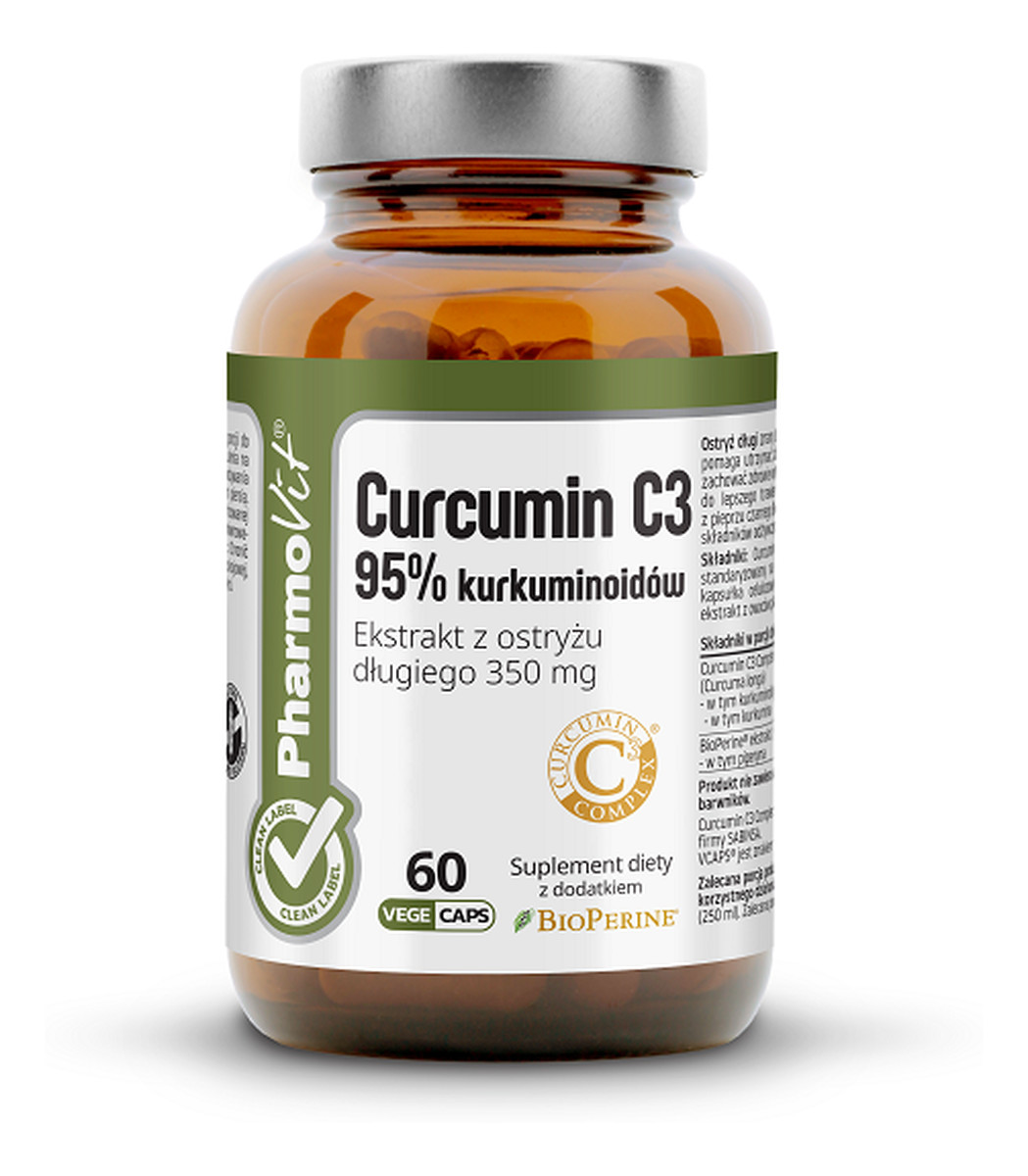 Curcumin C3 suplement diety 60 kapsułek