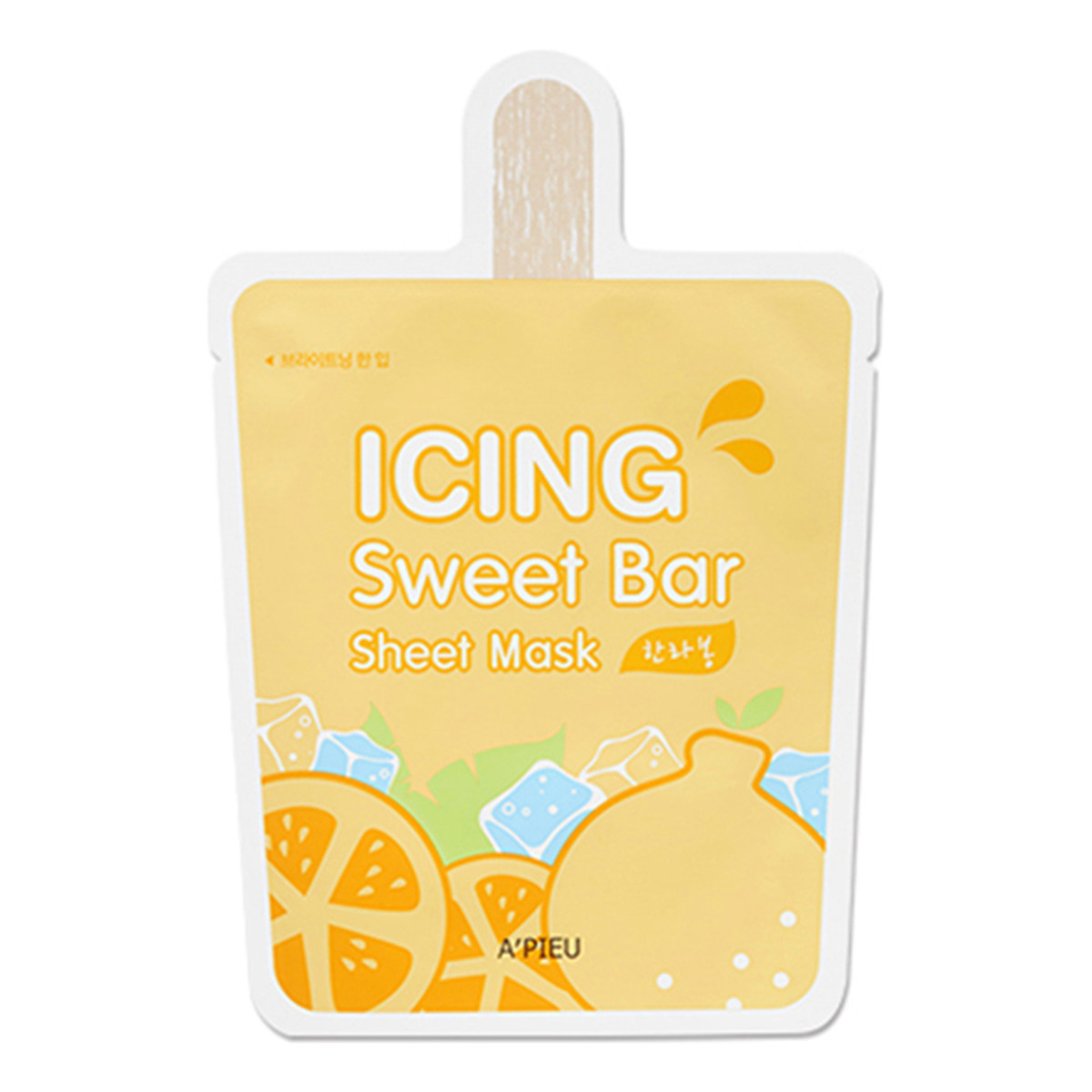 A'Pieu Icing Sweet Bar Oczyszczająco-Rozjaśniająca Maseczka W Płachcie Manadarynka Hanrabong 21g
