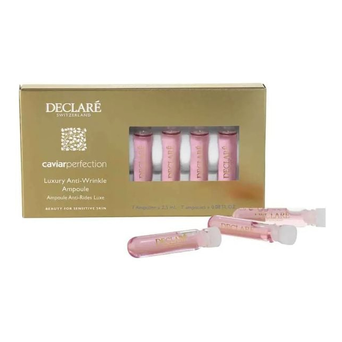 Declare Caviar Perfection Luxury Anti-Wrinkle regenerująca ampułka do twarzy 7x2,5ml