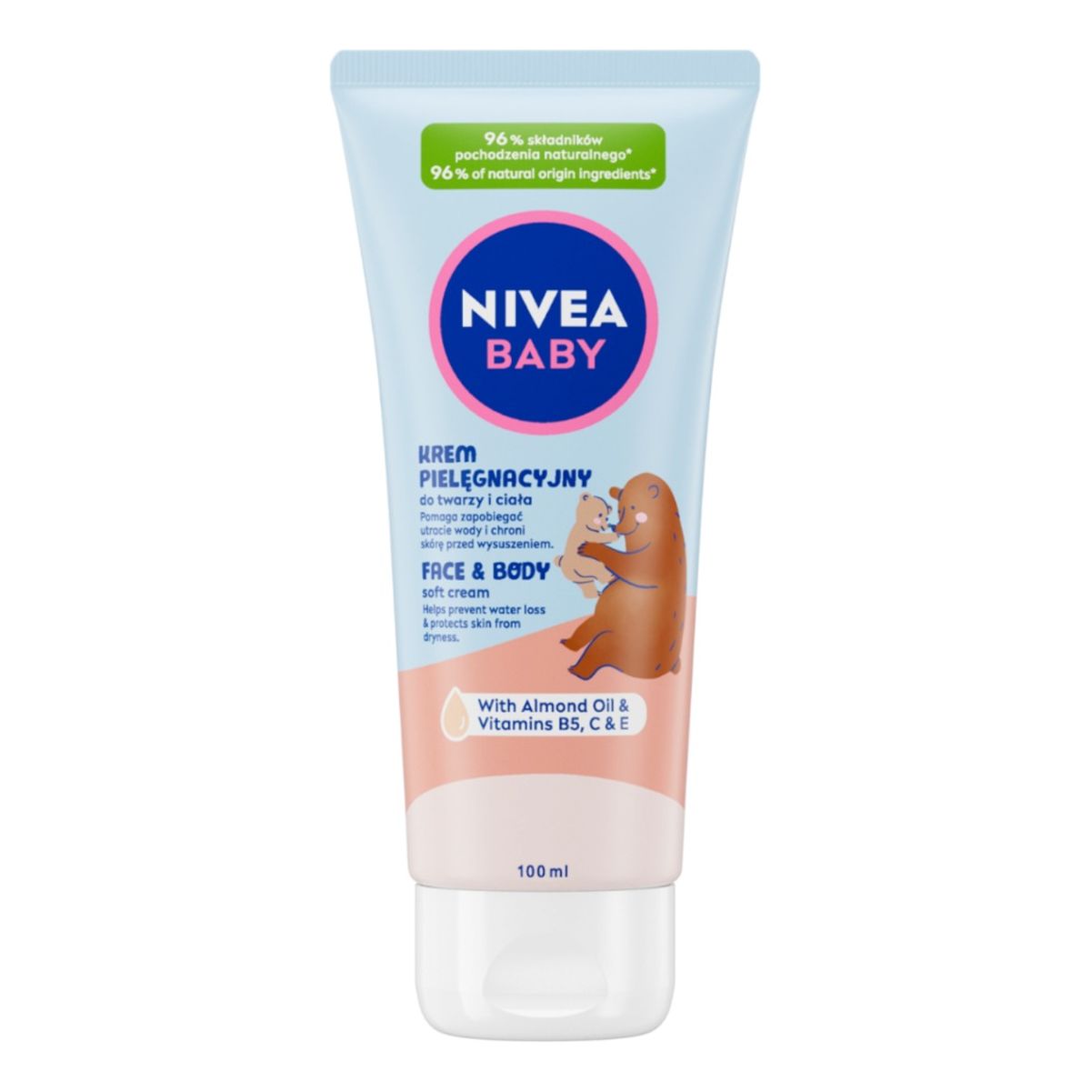 Nivea Baby Krem pielęgnacyjny do twarzy i ciała 100ml