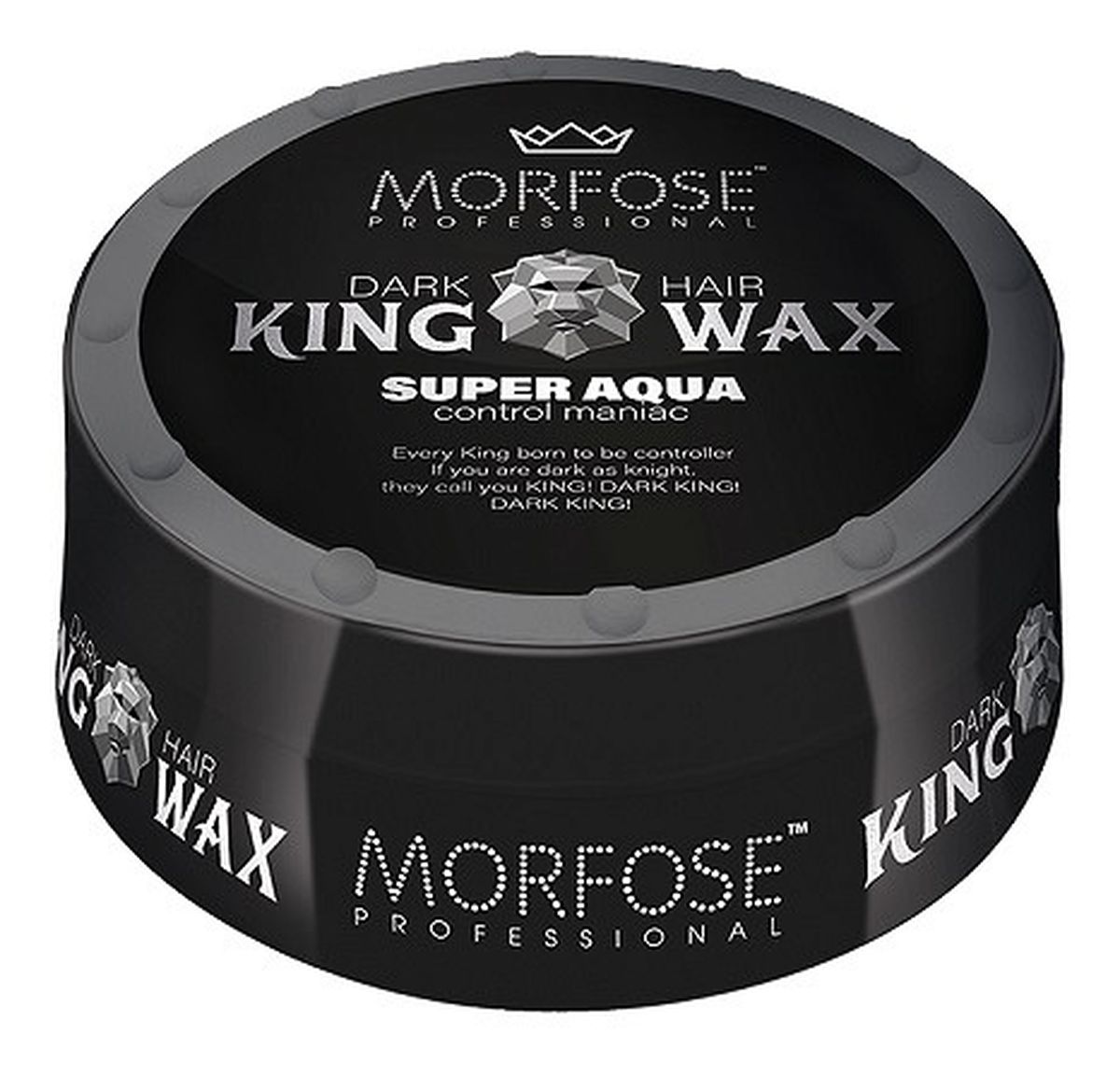Dark hair king wax wosk do stylizacji włosów super aqua