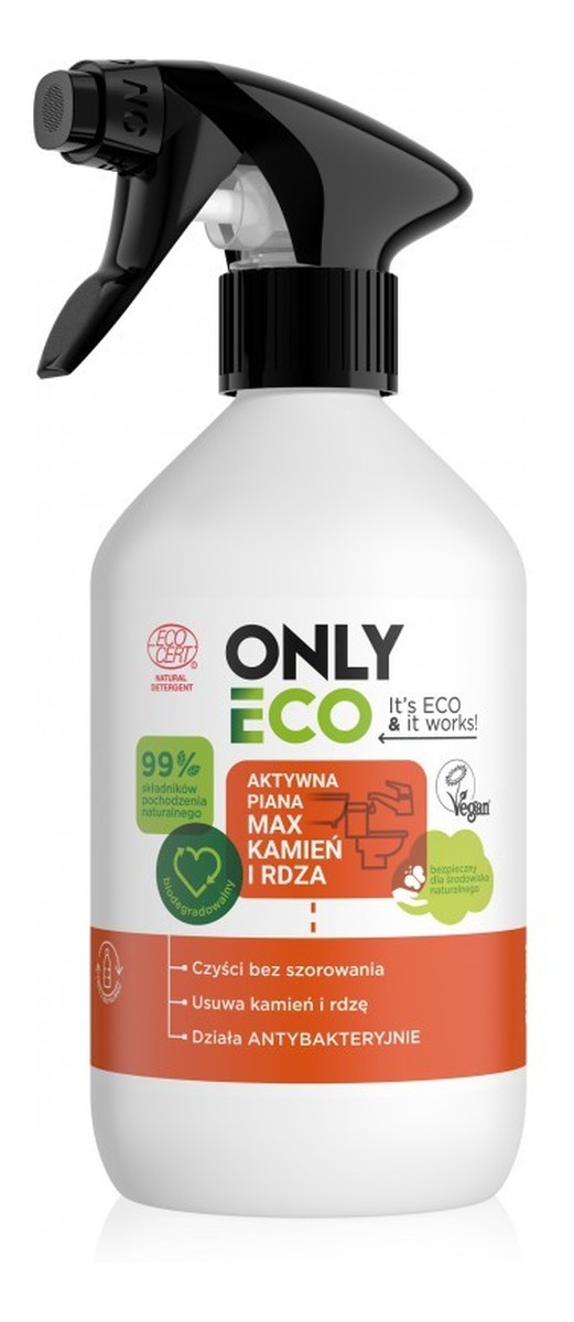 Aktywna piana MAX kamień i rdza