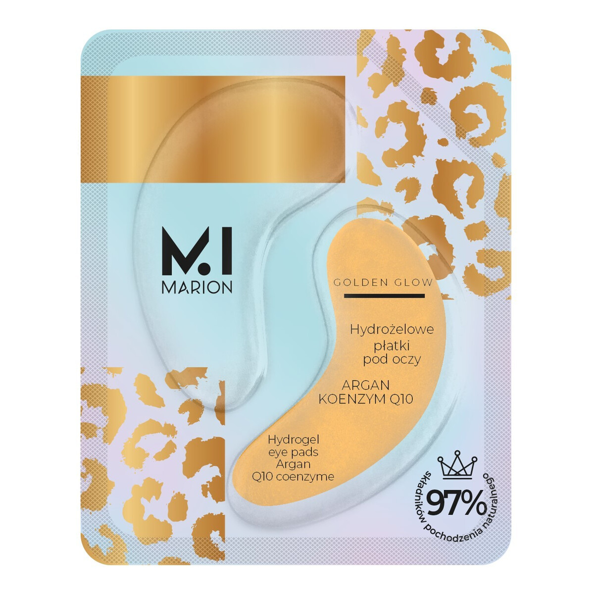 Marion Golden glow hydrożelowe płatki pod oczy-2 szt