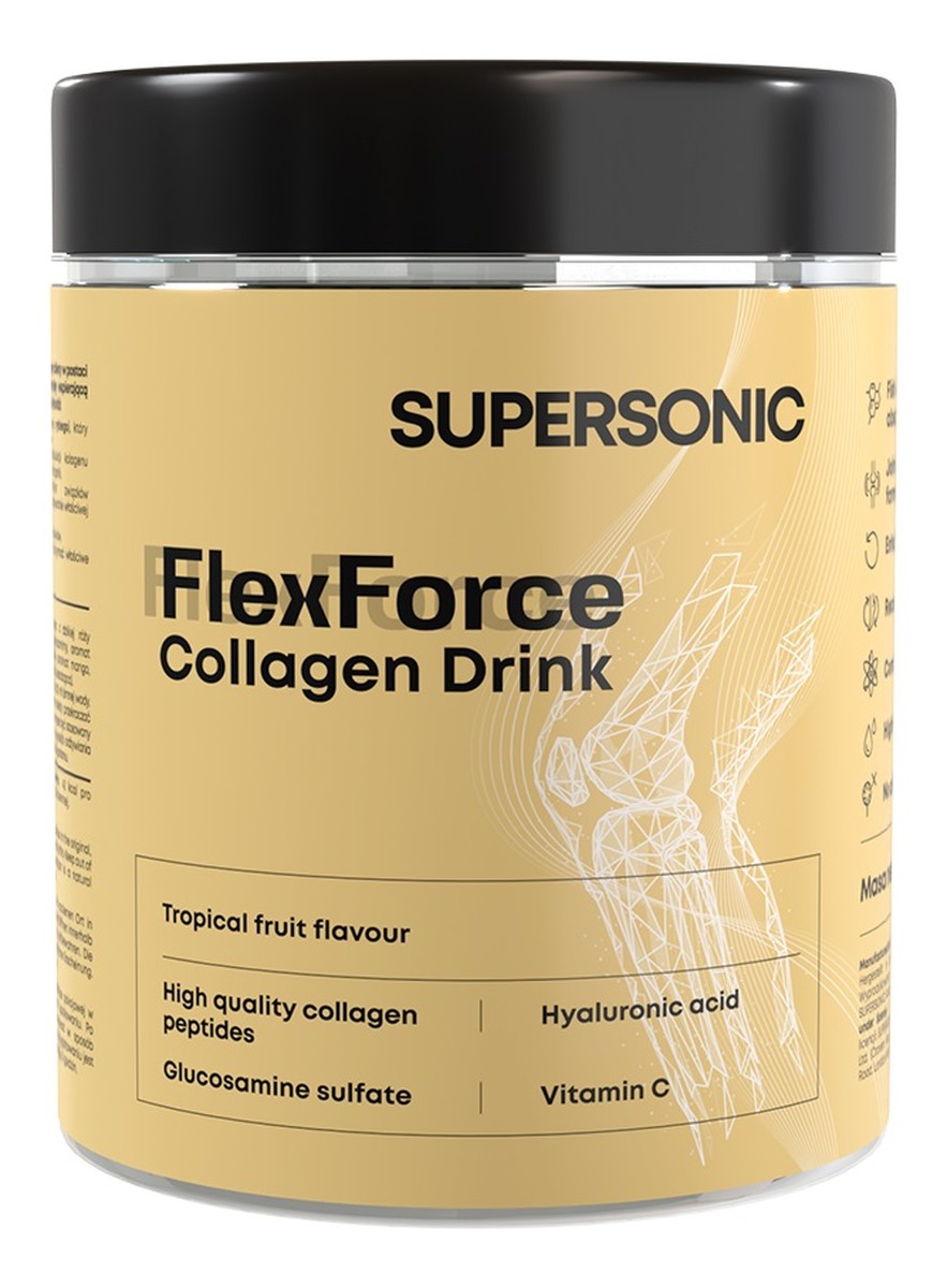 Flexforce collagen drink napój z kolagenemowoce tropikalne suplement diety