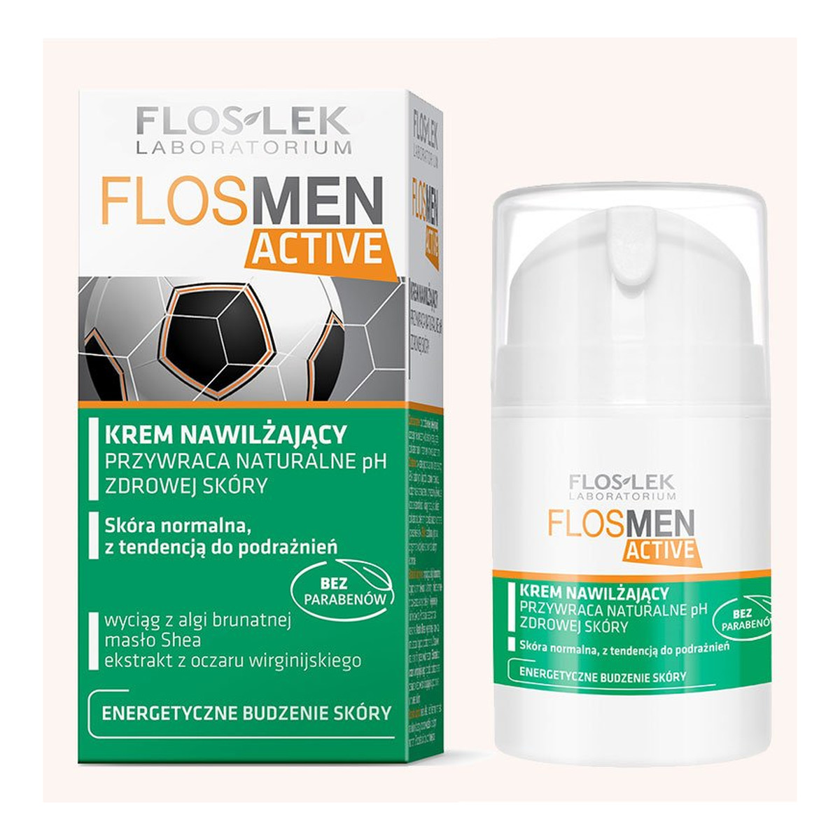 FlosLek FlosMen Active Laboratorium Krem Nawilżający 50ml