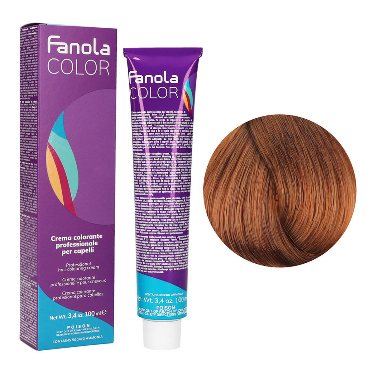 Fanola Color Krem koloryzujący Farba do włosów 100ml
