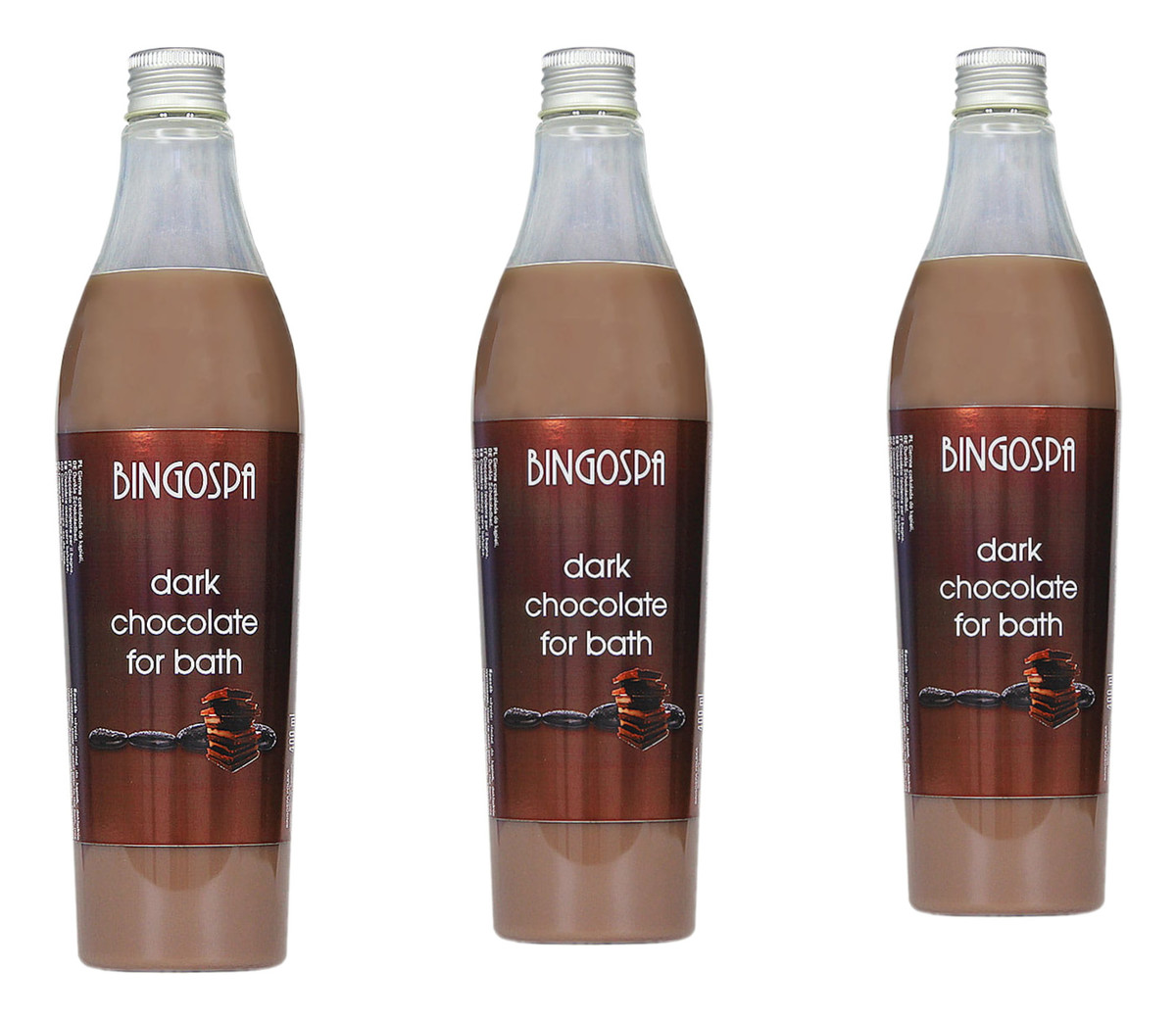 Ciemna czekolada do kąpieli Dark chocolate for bath 3x400ml