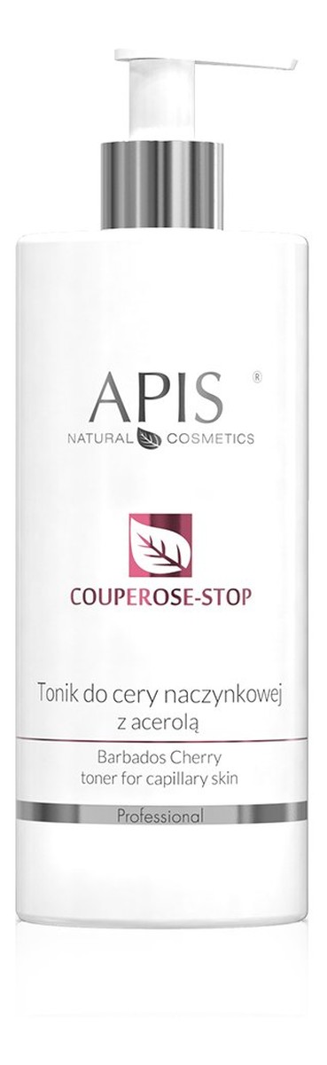 Couperose-stop toner tonik do cery naczynkowej z acerolą