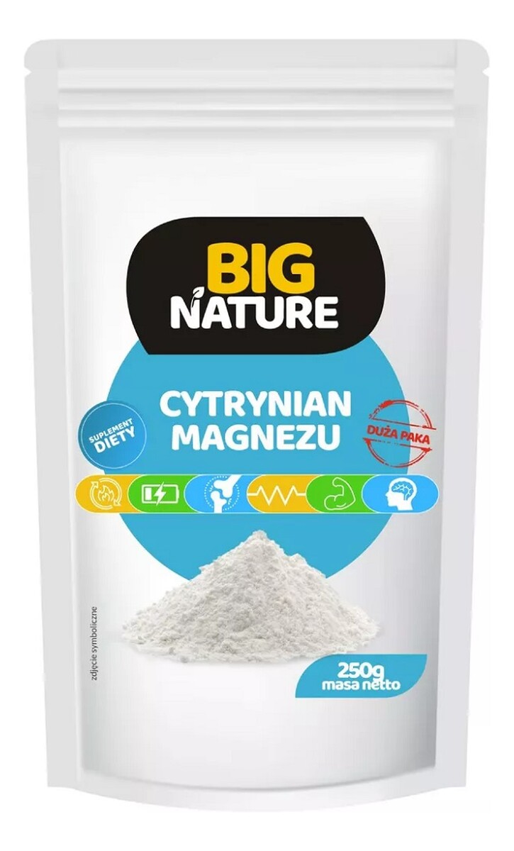 Cytrynian magnezu suplement diety