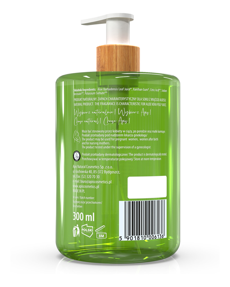 Natural 99% Żel aloesowy do twarzy i ciała