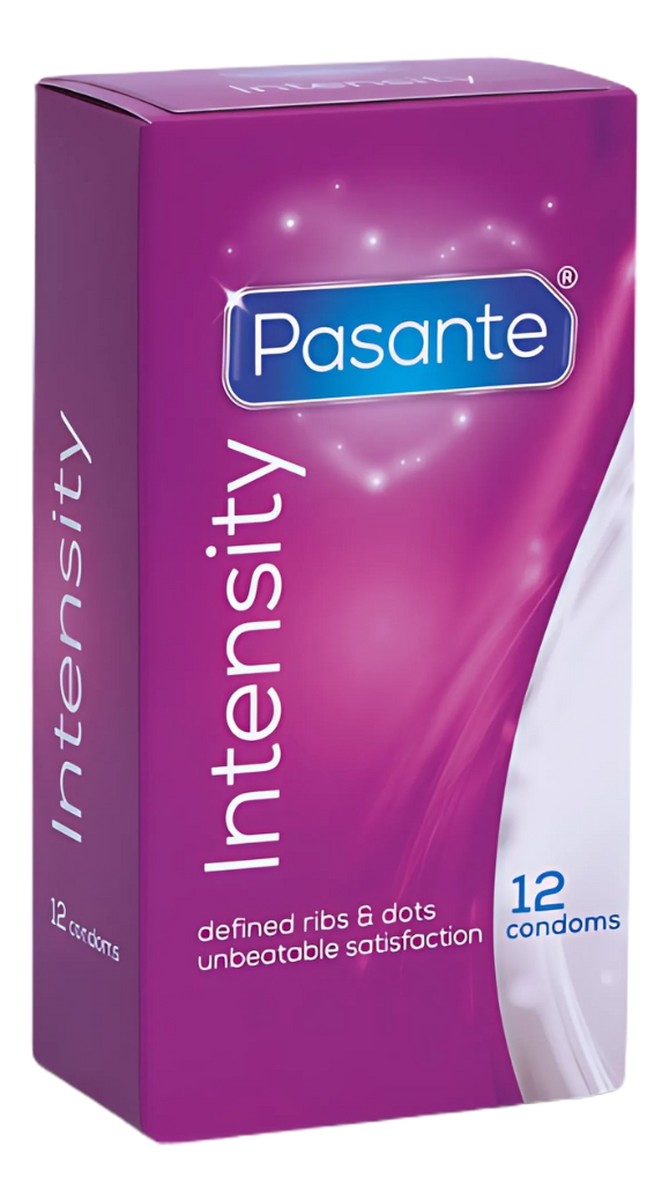 Intensity prezerwatywy prążkowane z wypustkami 12szt