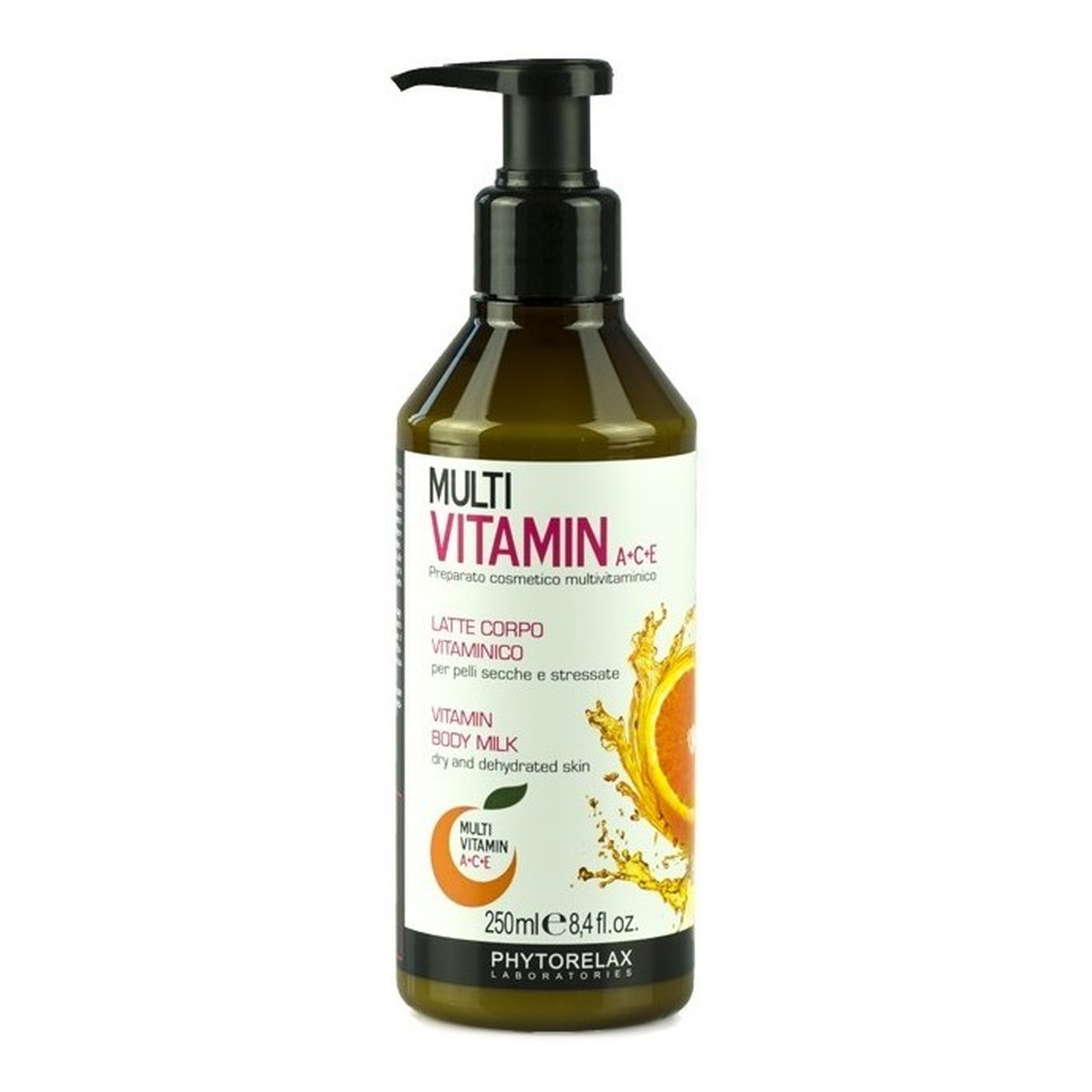 Phytorelax Multi Vitamin A+C+E Vitamin Body Milk Witaminowe mleczko do ciała 250ml