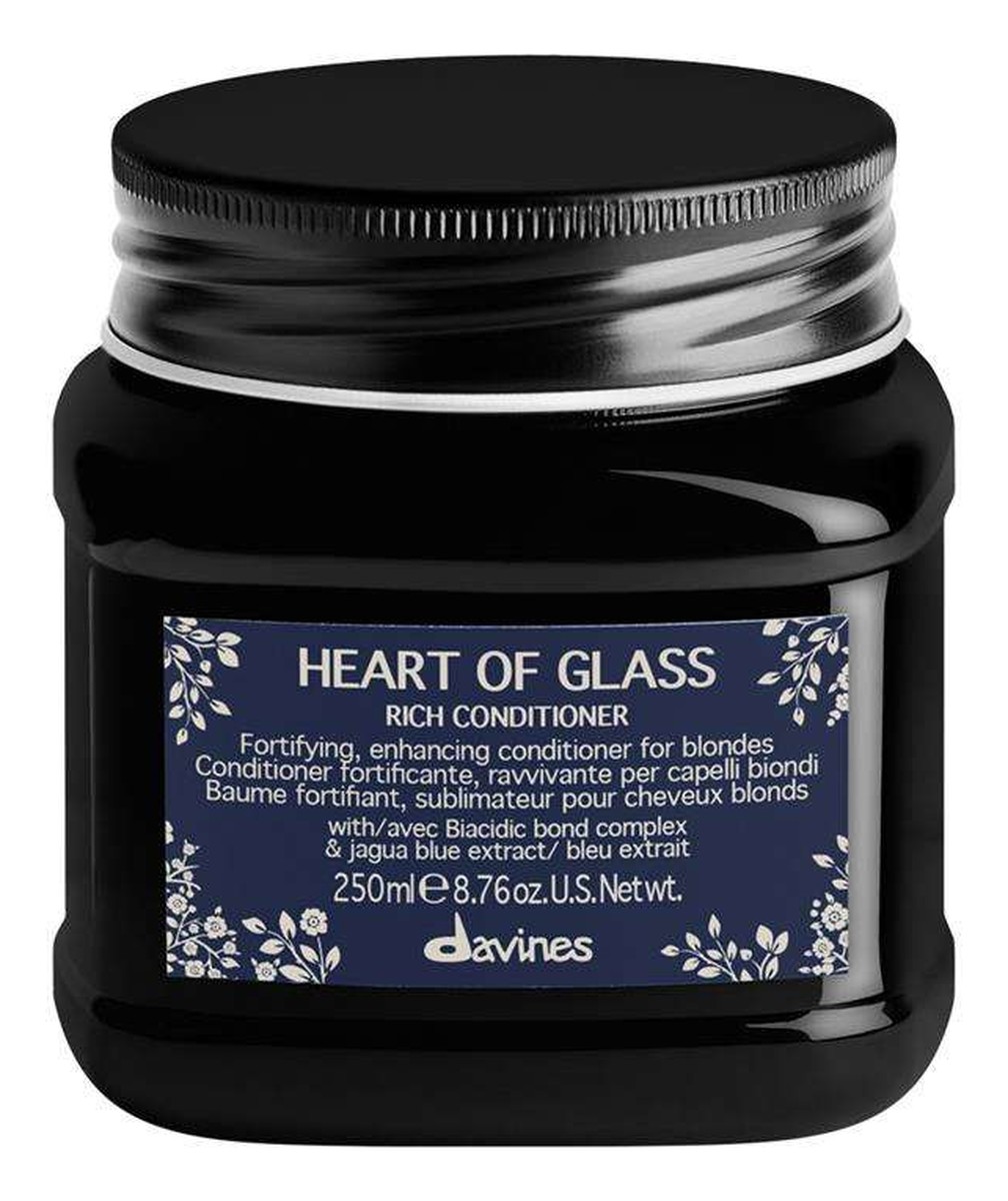 Heart of glass rich conditioner odżywka do włosów blond