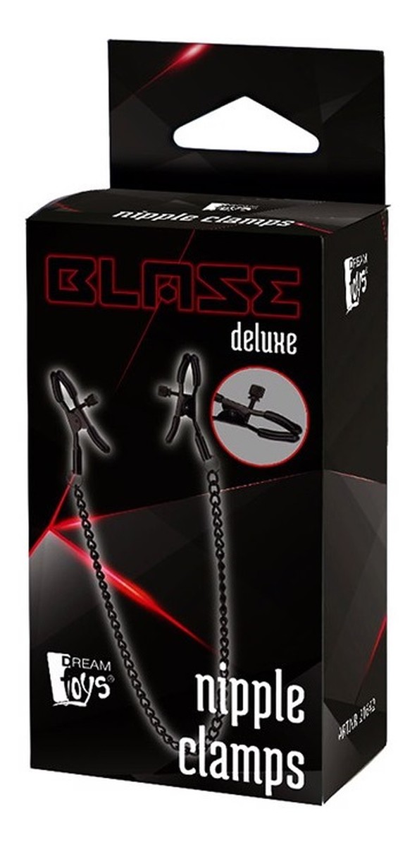 Blaze deluxe nipple clamps zaciski na sutki