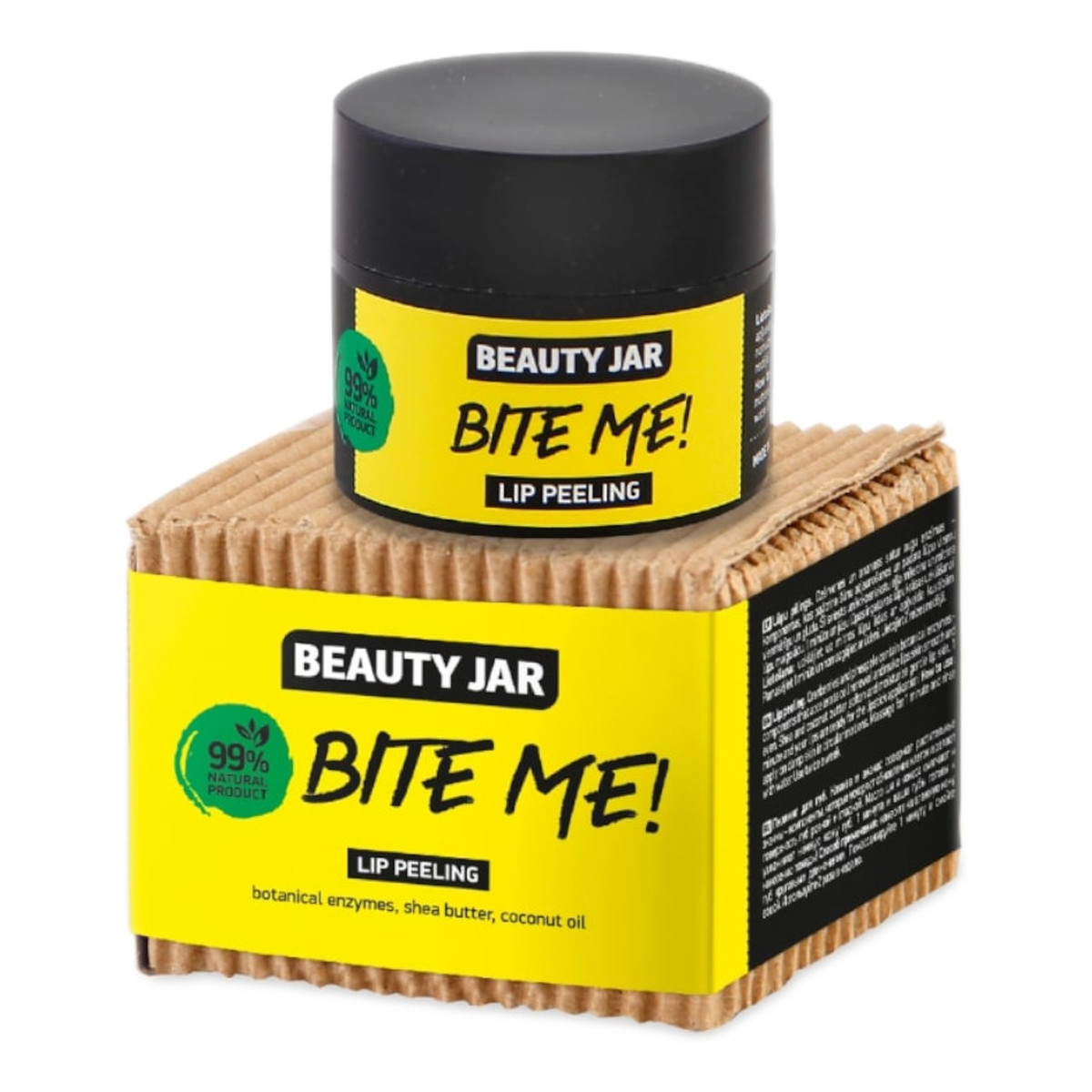 Beauty Jar Bite Me! Peeling do ust z olejem kokosowym i masłem shea 15ml