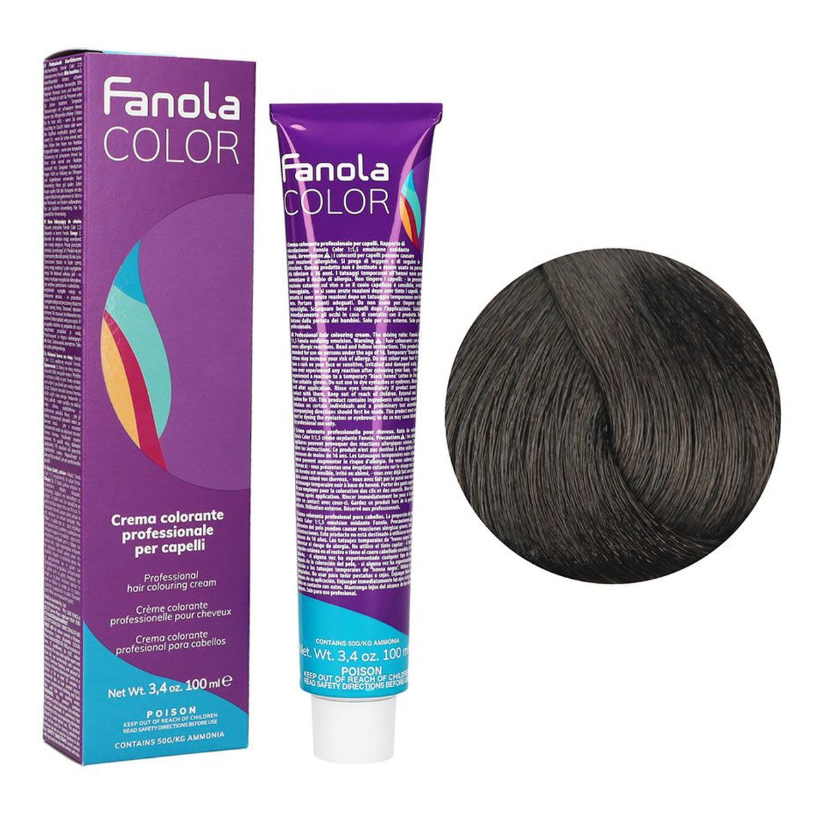 Fanola Color Krem koloryzujący Farba do włosów 100ml