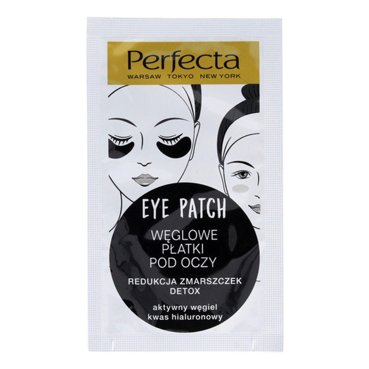 Perfecta EYE PATCH WĘGLOWE PŁATKI POD OCZY