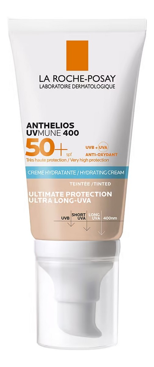 Krem nawilżający spf50+