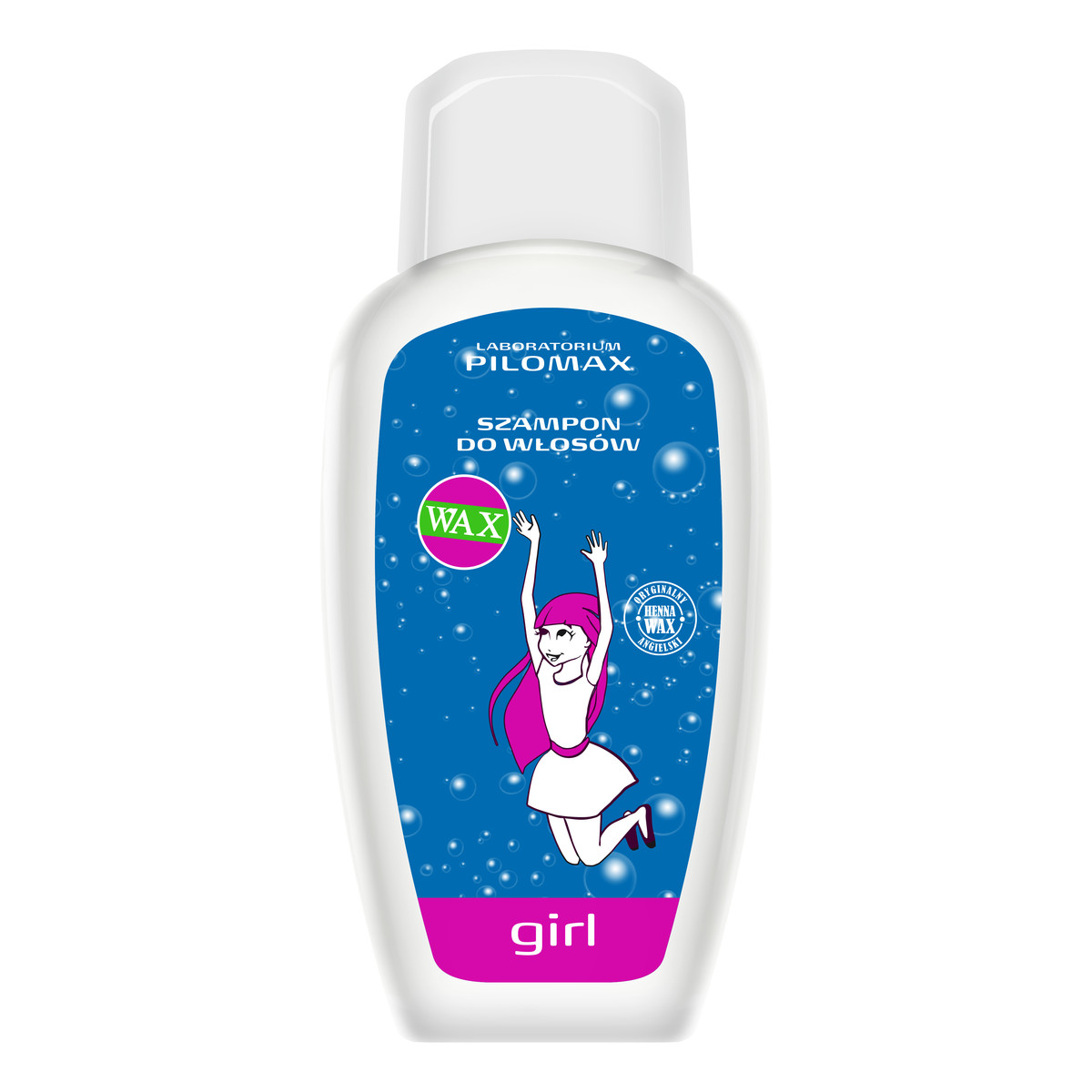 Pilomax Wax Girl Dla Dzieci Szampon Do Włosów Dla Dziewczynek 250ml