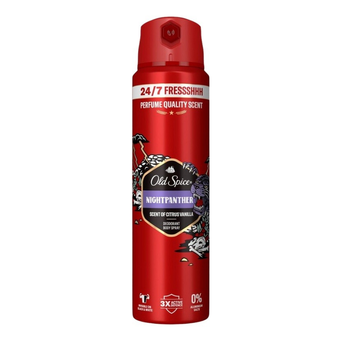Old Spice Night Panther 24/7 Dezodorant męski w sprayu 150ml