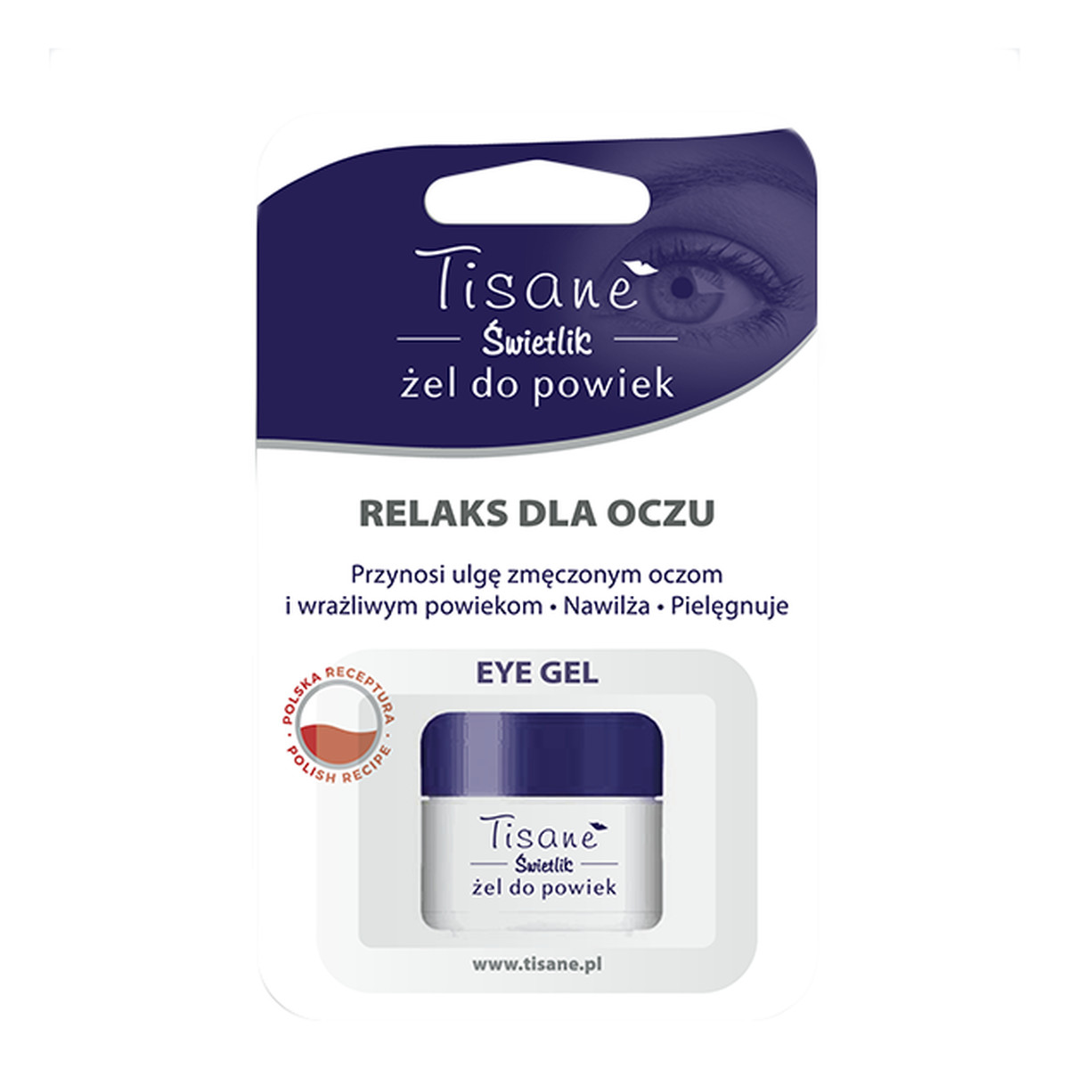 Tisane ŻEL DO POWIEK ŚWIETLIK 4.7g