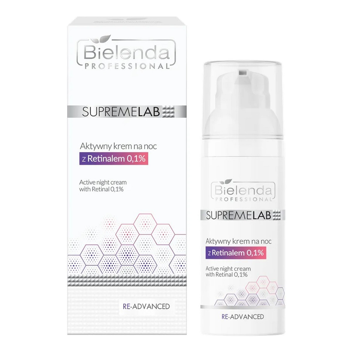 Bielenda Professional SUPREMELAB Krem na noc z retinalem 50ml