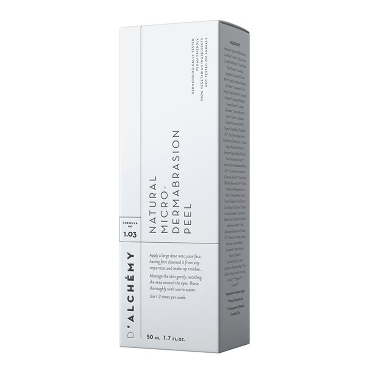 D'Alchemy NATURAL MICRO-DERMABRASION PEEL Peeling do twarzy 50ml
