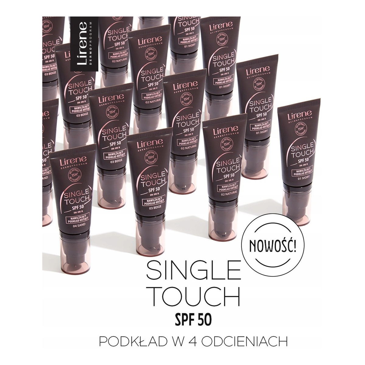 Lirene Singel Touch podkład kryjący