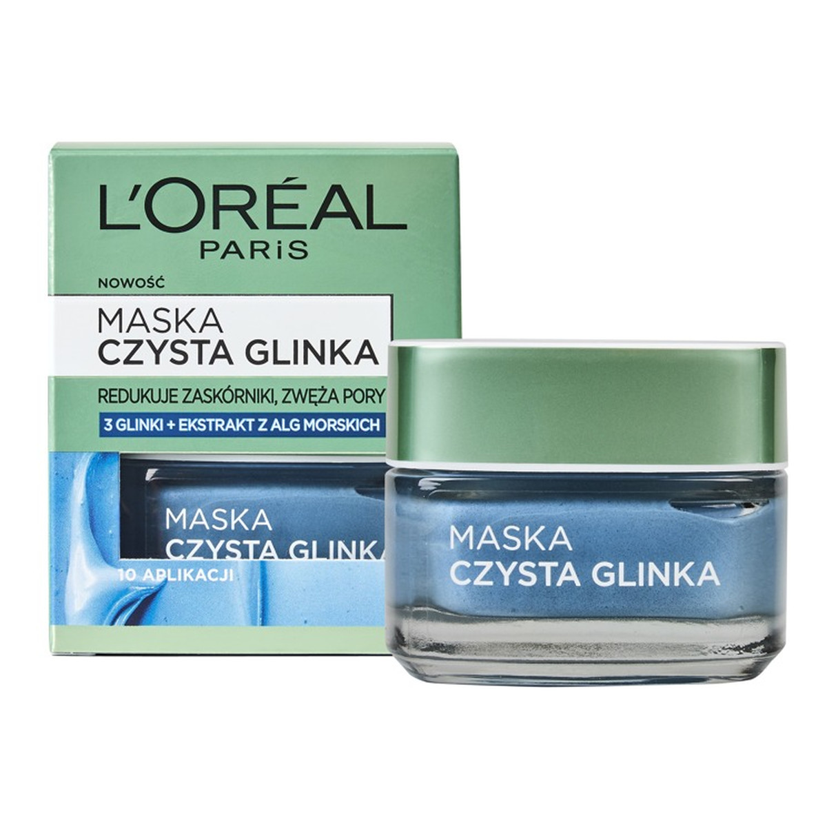 L'Oreal Paris Skin Expert Maska Czysta Glinka przeciw niedoskonałościom 50ml