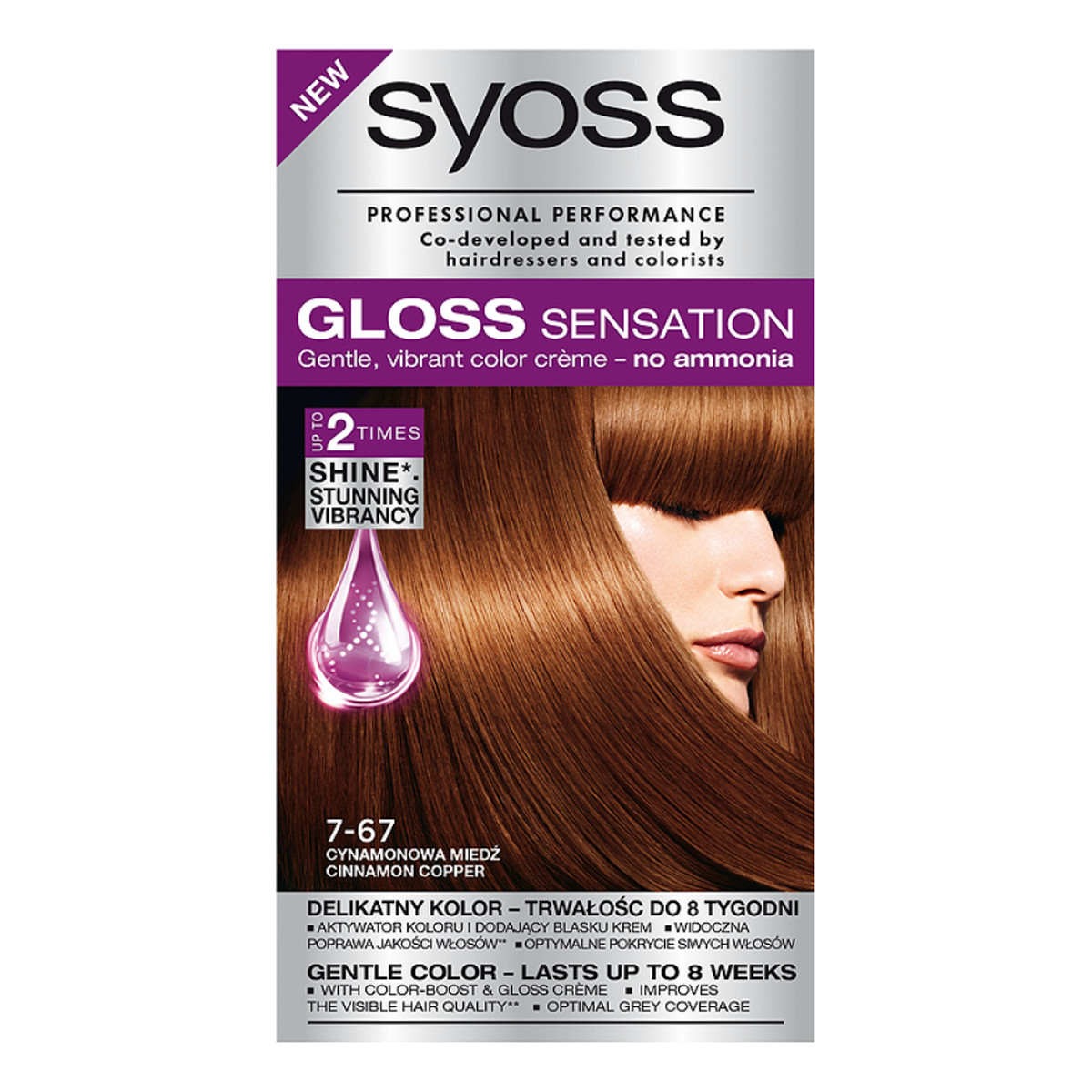 Syoss Professional Performance Gloss Sensation Krem Koloryzujący Do Włosów
