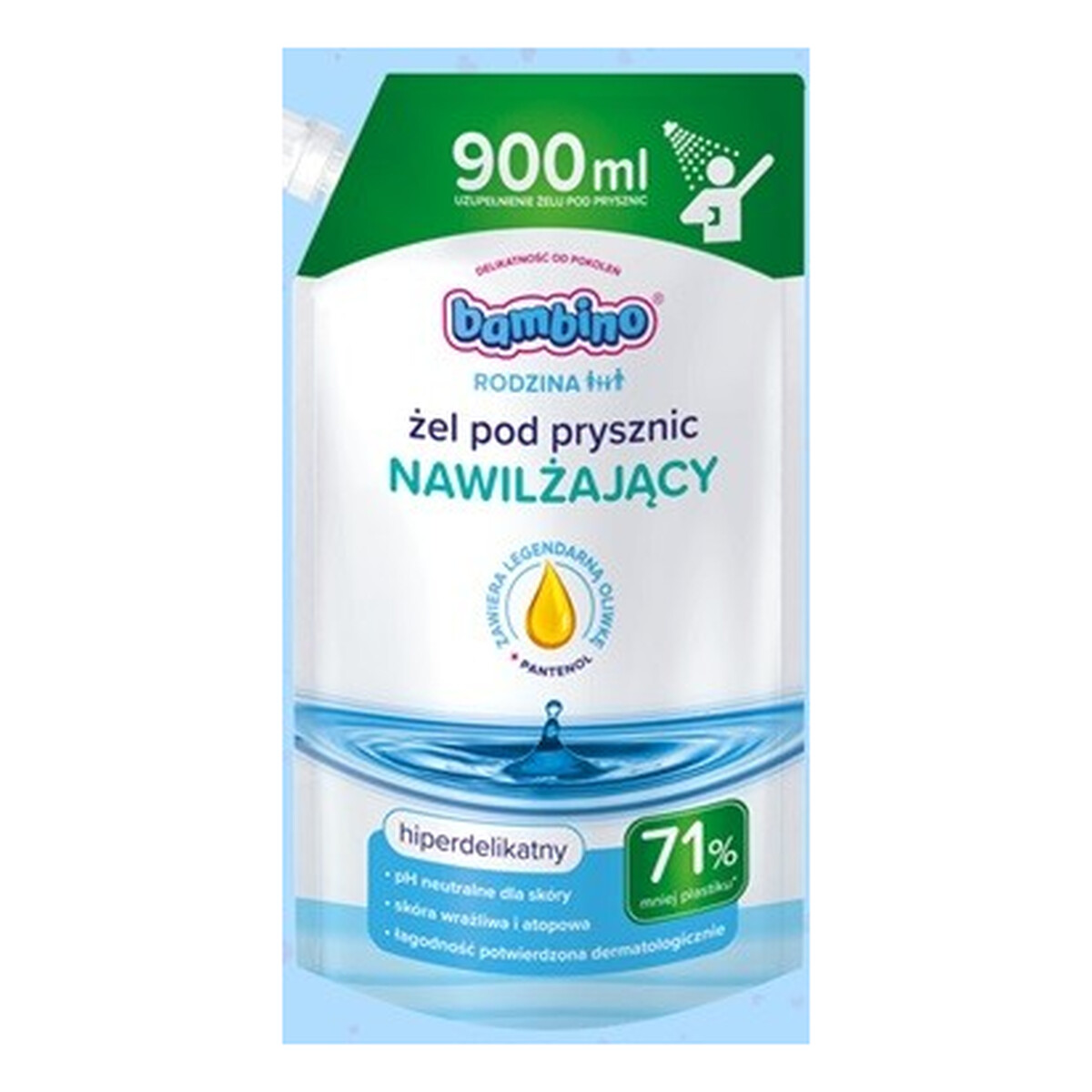 Nivea BAMBINO Rodzina Żel pod prysznic nawilżający 900ml