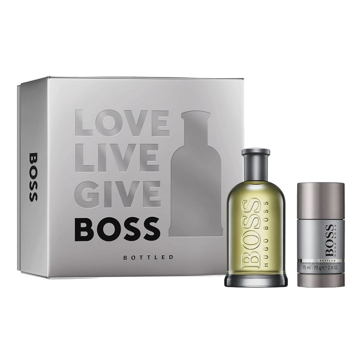 Hugo Boss Bottled Zestaw woda toaletowa spray 200ml + dezodorant sztyft 75ml