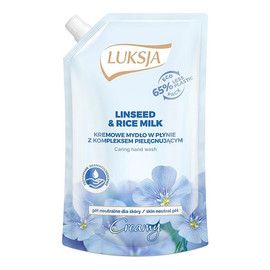 Linen & Rice Milk Nawilżające mydło w płynie zapas